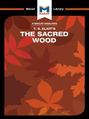 cover image of An Analysis of T.S. Eliot's the Sacred Wood